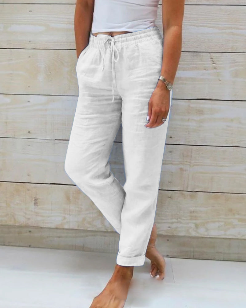 Barbara-Stretch Lightweight Trousers