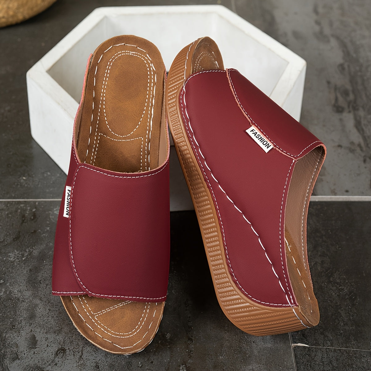 Ibiza sandal med komfortabel sula