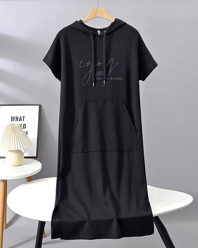 Saskia™ | Casual Hoodie Klänning