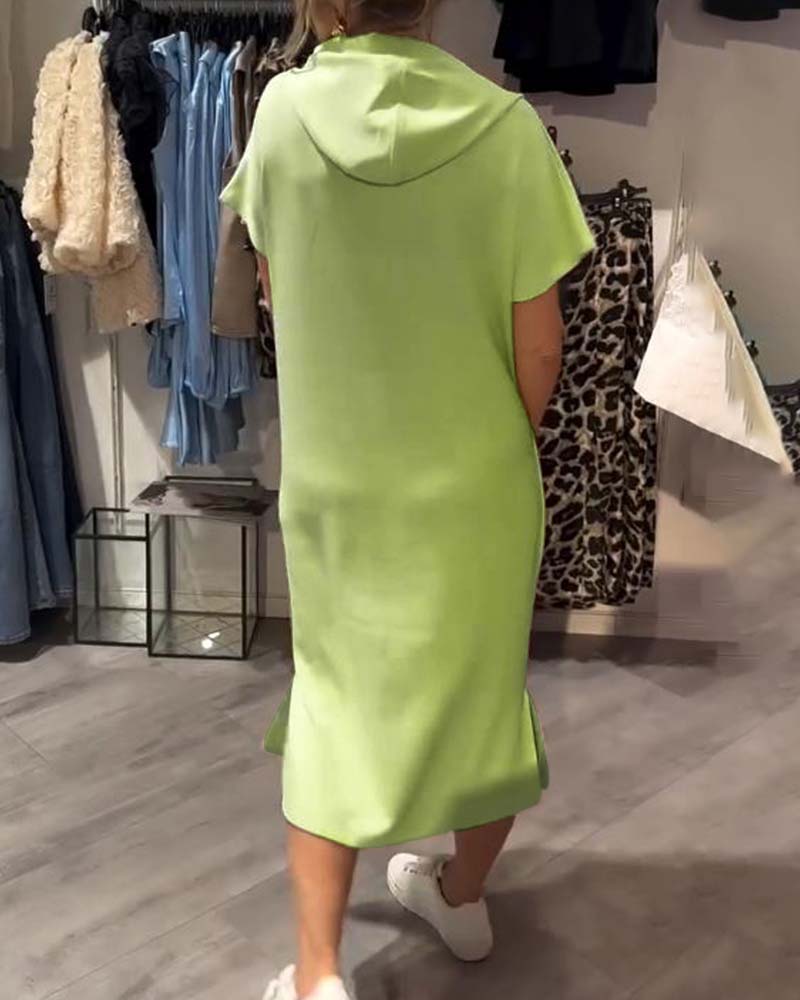 Saskia™ | Casual Hoodie Klänning