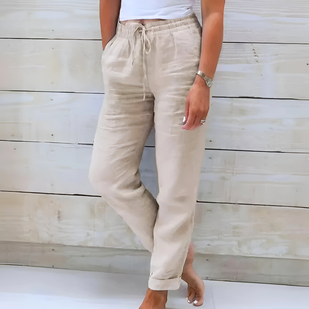 Barbara-Stretch Lightweight Trousers