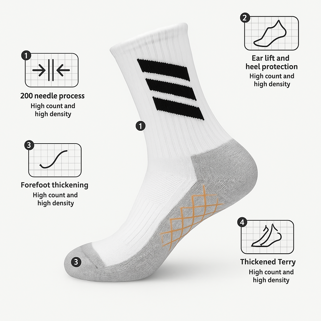 10-pack ortopediska stora unisex sneakersockor